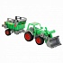 Трактор-погрузчик с полуприцепом №2 из серии Фермер-техник в коробке  - миниатюра №4