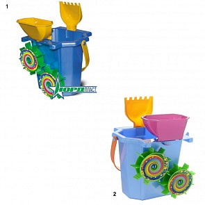 Набор для песка №93, ведро-мельница (Нордпласт, Н-193-no)
