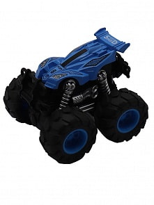 Машинка гоночная Die-Cast синяя, 4*4, фрикционная, двойной реверс (Funky Toys, FT61036)