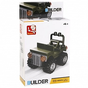 Конструктор – Машина, 41 деталь (Sluban, M38-B0597B)