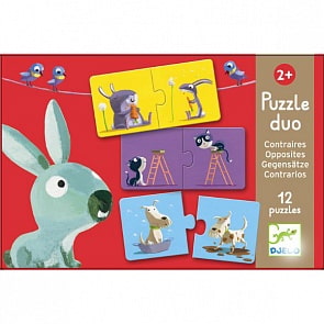 Игра-пазл - Пары - Противоположности (Djeco, 08162k)