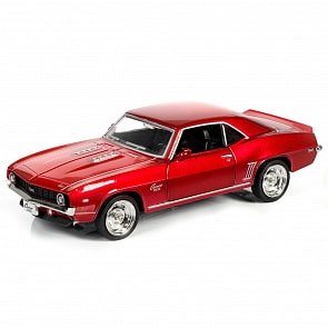 Металлическая инерционная машина RMZ City - Chevrolet Camaro SS 1969, 1:32, красный металлик (RMZ City, 554026Z(F)