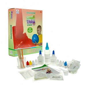 Набор Слайм тайм - Сделай надувной слайм (1Toy, Т19136)