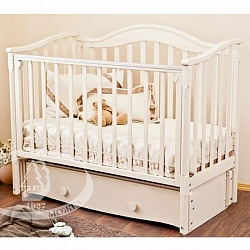 Кровать детская Красная звезда С 770 Леонардо, слоновая кость (Красная звезда, КЗ-С 770_слоновая кость) - миниатюра