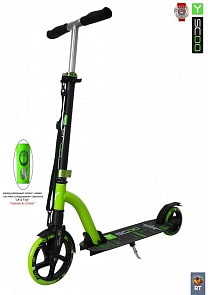 Самокат RT SLICKER 205 с амортизатором green (Y-SCOO, 4856RT)