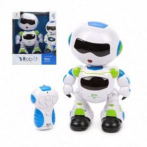 Робот на р/у, ИК-управление, свет и звук (Наша игрушка, 99333-1)