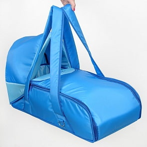 Переносная люлька-кокон Фея, голубая (Фея, 0005605-1)