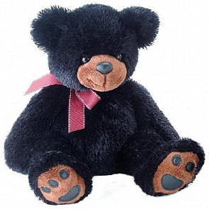 Игрушка мягкая Медведь чёрный 50 см (AURORA, 31-093)