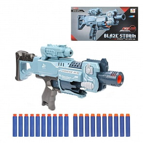 Бластер с мягкими пулями, 20 штук (Zecong Toys, ZC7079)