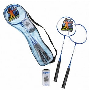 Бадминтон: 2 ракетки, 2 волана (1Toy, Т18126)