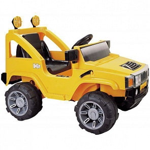 Электромобиль – Джип, на радиоуправлении, желтый (Bugati, Y043-H08004 12V YELLOWsim) Электромобиль – Джип, на радиоуправлении, желтый (Bugati, Y043-H08004 12V YELLOWsim)