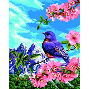 Рисование по номерам на холсте - Свежесть Весны, 40 х 50 см (Фабрика Творчества, H086)