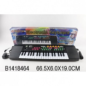 Синтезатор с микрофоном, 37 клавиш, 220V (1418464sim)