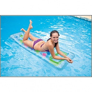 Пляжный надувной матрас с подстаканниками (Intex, int59894)