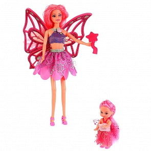 Кукла София фея 29 см. с маленькой феей и аксессуарами (Карапуз, 66342-S-BB)