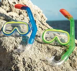 Набор для ныряния - Исследователь с маской и трубкой, от 3 лет, 2 цвета (Bestway, бв24024)