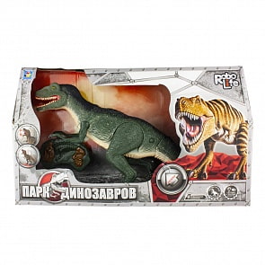 Интерактивная игрушка - Динозавр Велоцираптор, свет и звук (1Toy, Т16705)