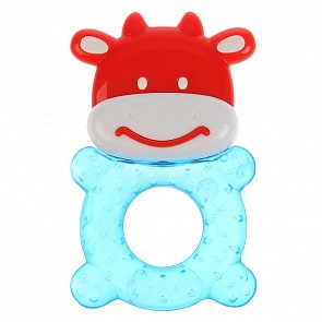 Прорезыватель – Коровка, с удобной ручкой (Умка, 9668-FF)