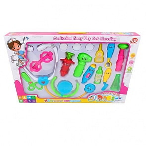 Набор Веселый доктор, 16 аксессуаров (Наша игрушка, 805-1)