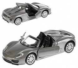 Коллекционная модель – Porsche 918 Spyder. Металл, 1:41 (Технопарк, 67317) - миниатюра