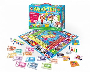 Игра экономическая в чемоданчике - Агентство праздников (Русский стиль, 03515)
