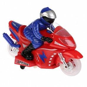 Мотоцикл свет + звук, разные цвета (1711B042) (ассортимент)