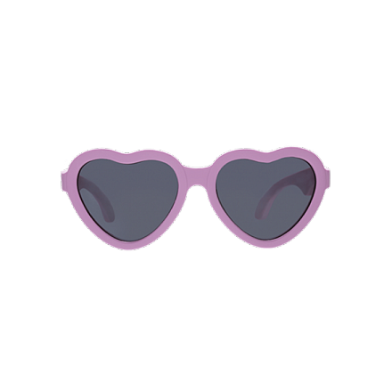 Солнцезащитные очки из серии Babiators Hearts - Я розовею от тебя I Pink I Love You, розовые дымчатые, Junior 0-2 