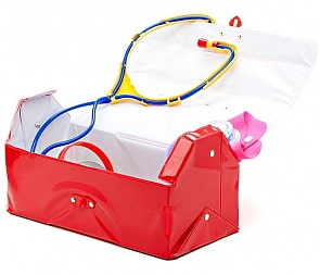 Детский набор доктора в чемоданчике, 12 предметов (Simba, 5541297)
