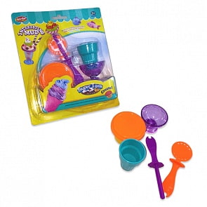 Масса для лепки – баночка с тематическими аксессуарами, 5 предметов (ABtoys, 103571)