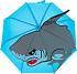 Зонт детский Акула, 46 см  - миниатюра №3