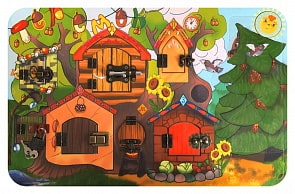 Бизиборд Теремок (Бэмби, 7819)