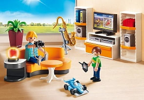 Игровой набор из серии Кукольный дом: Жилая комната (Playmobil, 9267pm)