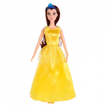 Кукла София принцесса в желтом платье с аксессуаром, 29 см 