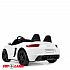 Электромобиль Porshe Cayman белого цвета  - миниатюра №4