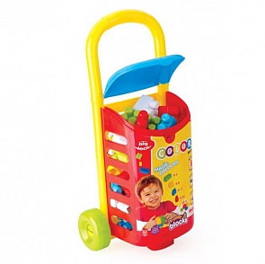 Закрытая тележка с 42 деталями конструктора (Dolu, DL_5052)