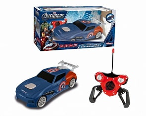 Автомобиль на радиоуправлении Капитан Америка (Majorette, 3089733)