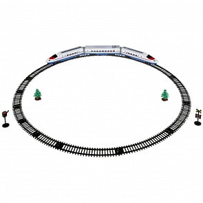 Железная дорога, 370 см, свет и звук (Играем вместе, B1068529-R)