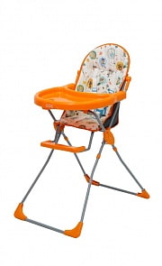 Стульчик для кормления – Selby 152 Совы, оранжевый (Selby, SEL_0001294-08)