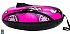 Санки надувные, овальные – Тюбинг Машинка Comfort Ferrari, розовая  - миниатюра №4