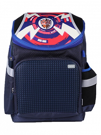 Школьный рюкзак A-019 Super Class, цвет темно-синий 
