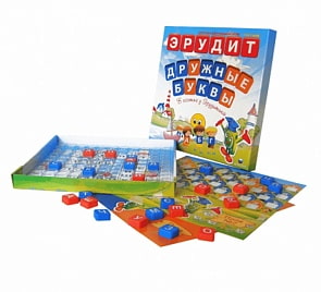Настольная игра - Эрудит - Дружные буквы (Биплант, 10006)