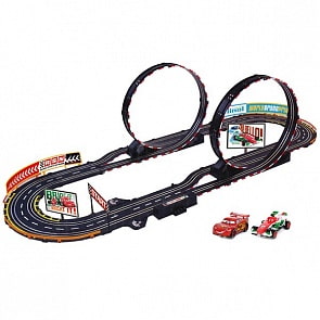 Cars-2. Трек Тачки, 2 мертвые петли, длина 5,65 метра (Играем вместе, 65111cars)