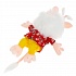 Мягкая игрушка – Буба в красной рубашке, 20 см  - миниатюра №3