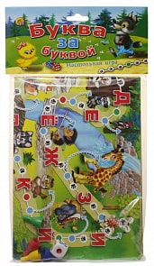 Игра настольная - Буква за буквой, мини (Рыжий Кот, ИН-7357)