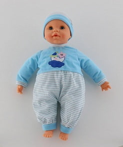 Интерактивная кукла Пупс умеет целовать, сопит во сне, 45 см (Falca, 44552)