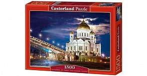 Пазлы Castorland - Храм Христа Спасителя, 1500 элементов (Castorland, C-150533)