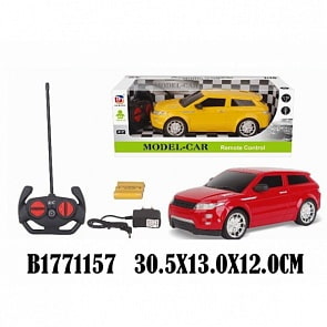 Машина радиоуправляемая на аккумуляторе, свет, usb зарядное устройство, несколько цветов (B1771157)