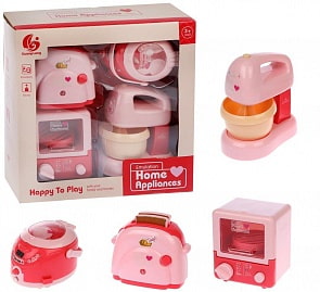 Игровой набор - Бытовая техника, 4 предмета (Shantou, RD-501)