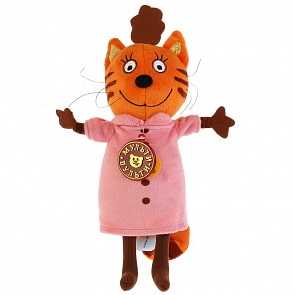 Мягкая озвученная игрушка - Три кота - Мама кошка, 20 см (Мульти-пульти, V92560/18)