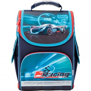 Школьный рюкзак-трансформер - Racing night (Kite, K17-500S-2)